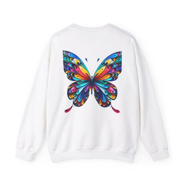 Boss Lady Butterfly Unisex Heavy Blend™ Crewneck Sweatshirt Boss Lady Butterfly Unisex Heavy Blend™ Crewneck Sweatshirt
