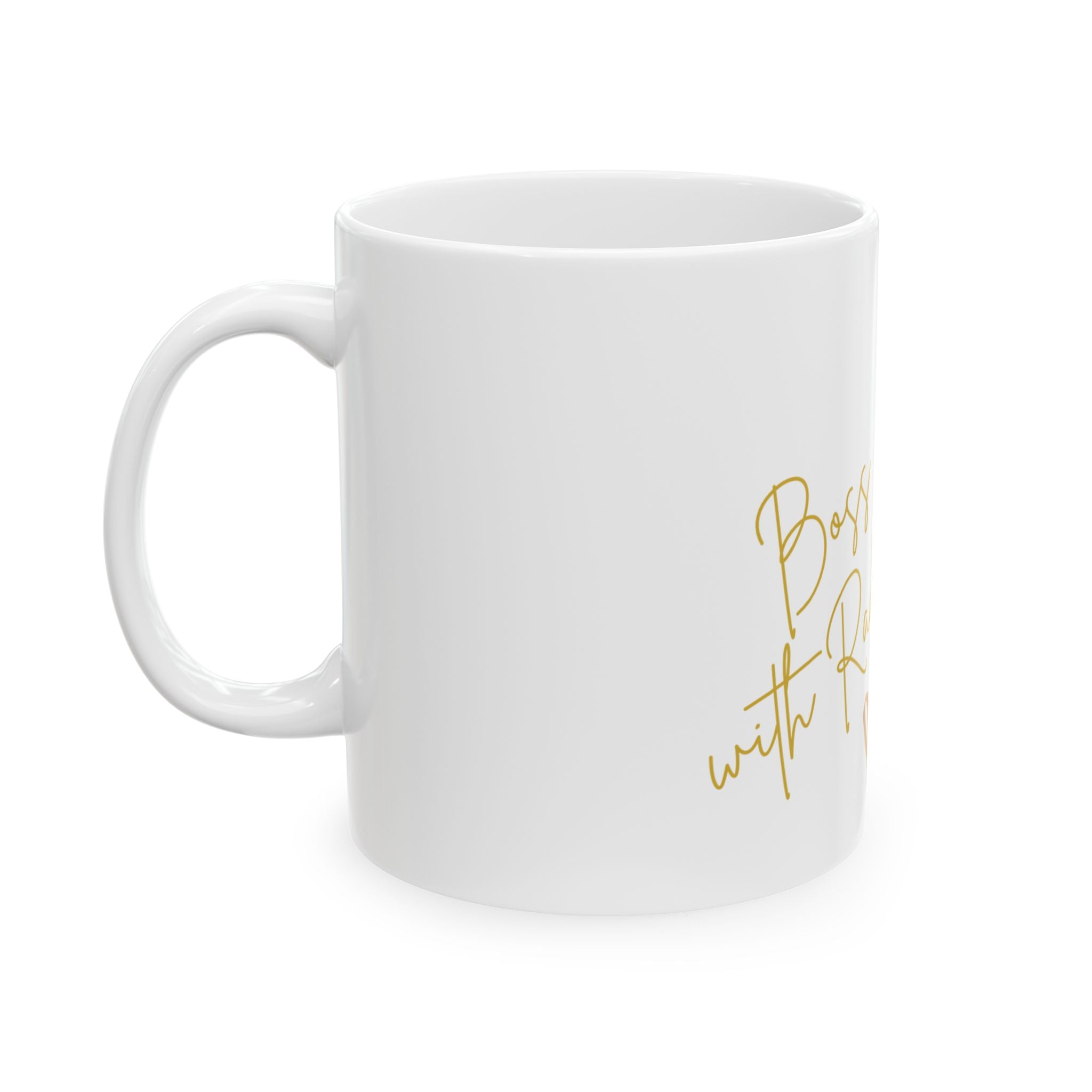 Boss Lady Ceramic Mug - Empowering Coffee Cup for Women Entrepreneurs